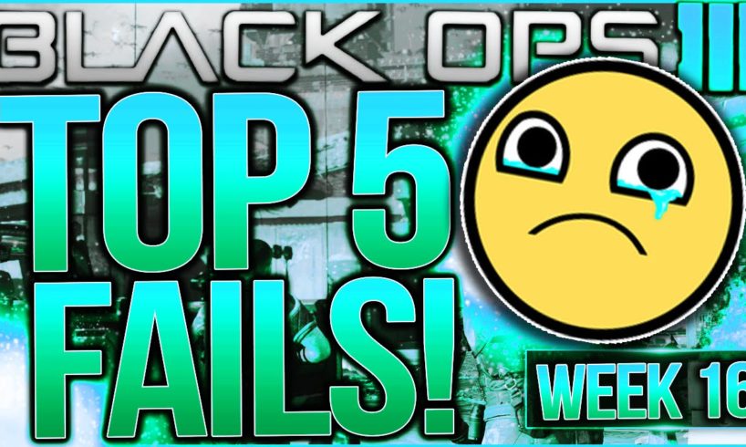 Call of Duty Black Ops 3 - Top 5 FAILS of the Week #16 - GI UNIT FELL OFF BUILDING?!?! (Top 5 Fails)