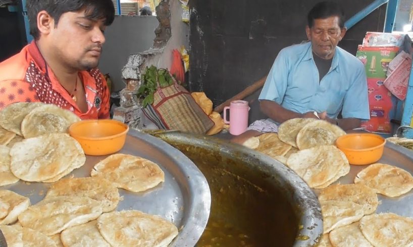 Cheap & Best Mahendra Dal Puri @ 4 rs ( $ 0.055 ) Only - Indian Street Food