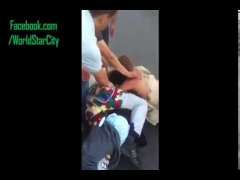 Exclusive Hood Fight In Toronto   Guy With No Legs & Arms