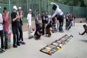 INSTABLAST! - Ollie 20 Skateboards Flat!! Near Death Car Crash! Infant Skateboarding!