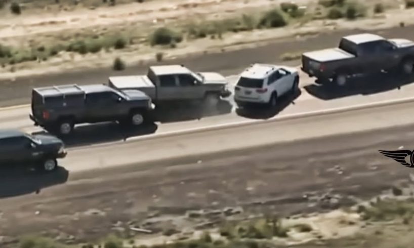 International Police Activity. Brutal Pit Maneuvers.