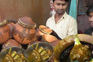 It's a Lunch Time in Ranchi - Full Mutton Handi @ 850 rs - Champaran Meat House