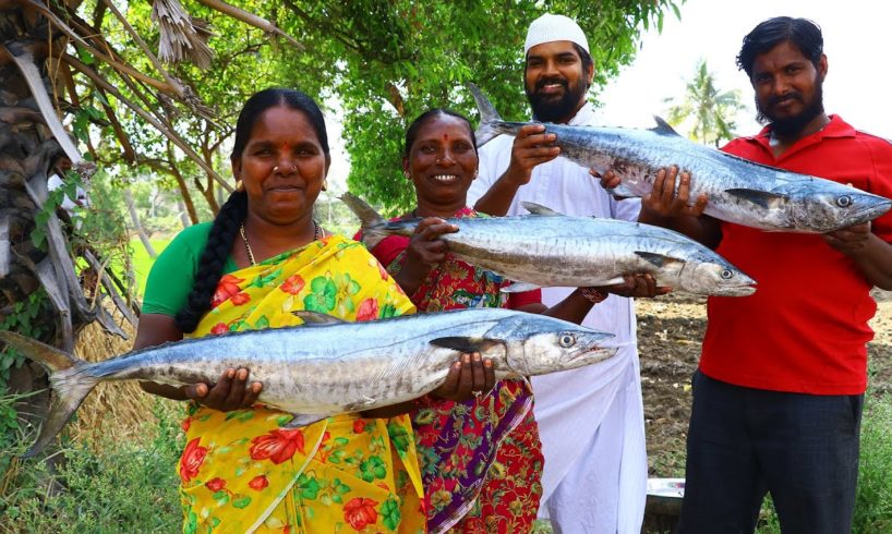 KING FISH CURRY Recipe | Traditional Fish Curry Recipe Tasty Village Food Recipe by Nawabs kitchen