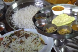 Kerala Fish Biryani (180 rs) & Chicken Biryani (120 rs) | Rice Meal with Tuna Fish Chunk 100 rs