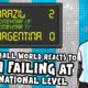 ?MESSI FAILS AGAIN! FOOTBALL REACTS!? (Brazil 2-0 Argentina Copa America Semi-Final 2019)