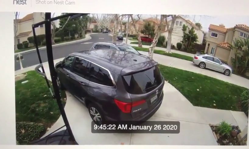 Nest Camera Video Captures Kobe Bryant's Helicopter Crash (Audio Only)