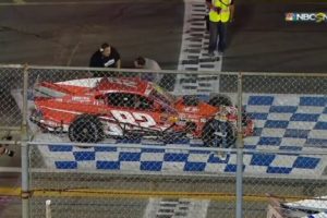 Photographer Close Call (2019 Wall Stadium Modifieds)