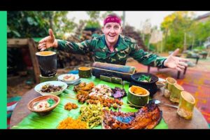 Pot-Bellied Pig Cooked TEN Ways!!! Myanmar's Unknown Mountain Food!!