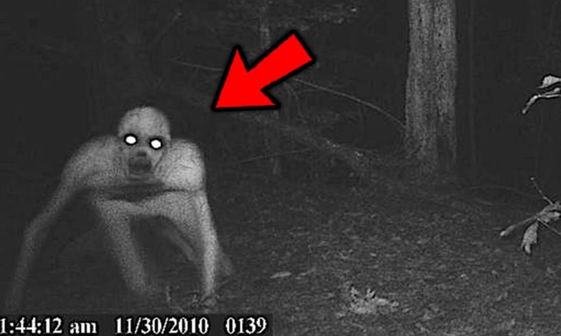 REAL GHOSTS Caught on Camera? 8 Scary Videos!