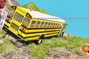 School Bus Crashes BeamNG Drive