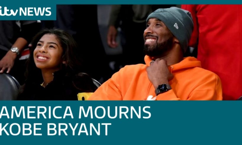 Sports stars pay tribute to basketball legend Kobe Bryant | ITV News