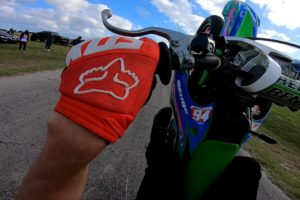 THE RESULT OF A WILD ANIMAL ON A DIRT BIKE!