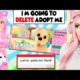 This FAKE LEAH ASHE Threatened To DELETE ADOPT ME FOREVER... Roblox Adopt Me