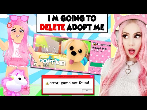 This FAKE LEAH ASHE Threatened To DELETE ADOPT ME FOREVER... Roblox Adopt Me