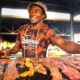 African Street Food in Namibia!!! OUTRAGEOUS Worms, Kapana and Rare Meats!!