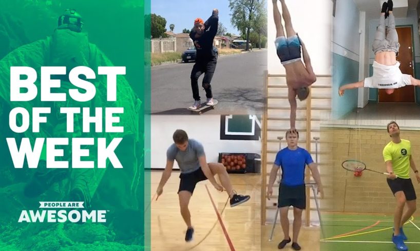 Best of the Week: Jump Rope Workout, Badminton & Handstands | People Are Awesome