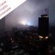 Dramatic Scary Moment Man stuck in crane 400-ft Films Deadly Tornado - Nashville, Tennessee