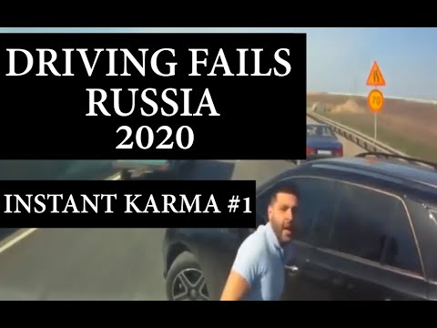 Driving fails Russia Compilation 2020 | Instant Karma #1