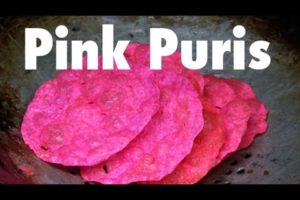 HOT Pink Street Food Puris in Nepal!