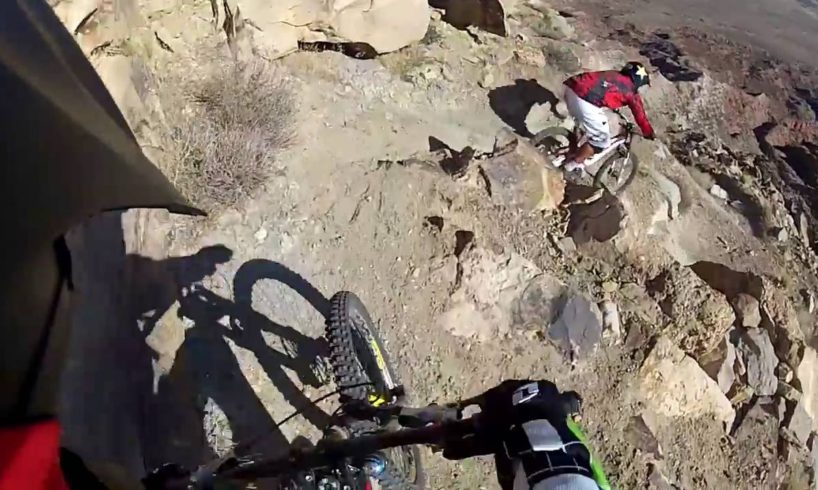 Near death crash on mountain bike in Virgin, UT