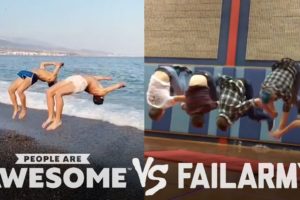 People Are Awesome vs. FailArmy | Backflips, Weightlifting, Nunchucks More!