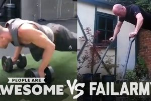 People Are Awesome vs. FailArmy | Weightlifting, Pool Trickshots & More!