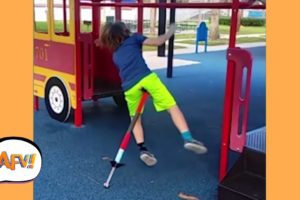 Pogo Stick Wedgie! And More FAILS of the Month | February 2019 AFV