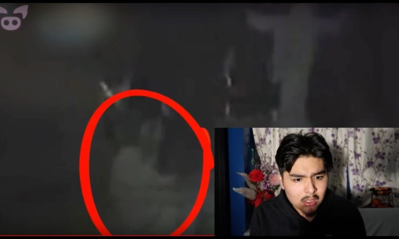 REACTING TO REAL GHOST CAUGHT ON CAMERA
