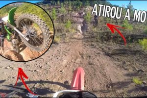 ROIA ATIROU A MOTO EM MIM NO 7 DEGRAUS // GoPro // #Trilha de moto // Batista02