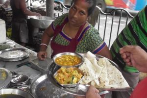 Rice/ Rumali Roti/ Fried Rice/ Fish/ Egg/ Chicken | Delicious Street Food Kolkata Chowringhee Road