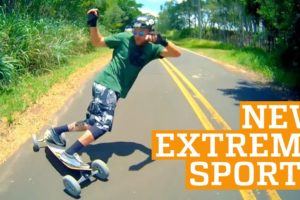 TOP THREE NEW EXTREME SPORTS - Freeline Skates, 2Wheel & Carveboard | PEOPLE ARE AWESOME