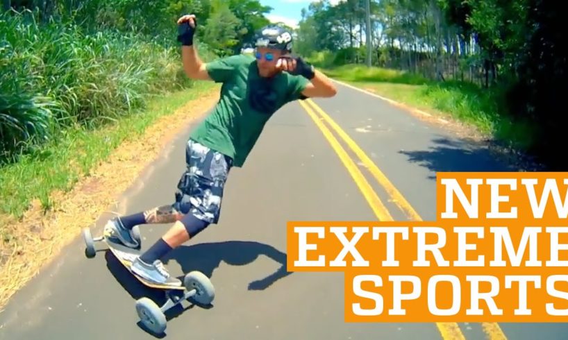 TOP THREE NEW EXTREME SPORTS - Freeline Skates, 2Wheel & Carveboard | PEOPLE ARE AWESOME