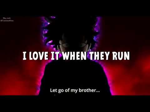 #imsippinteainyohood (Remix -  Lyric video) (anime fight)