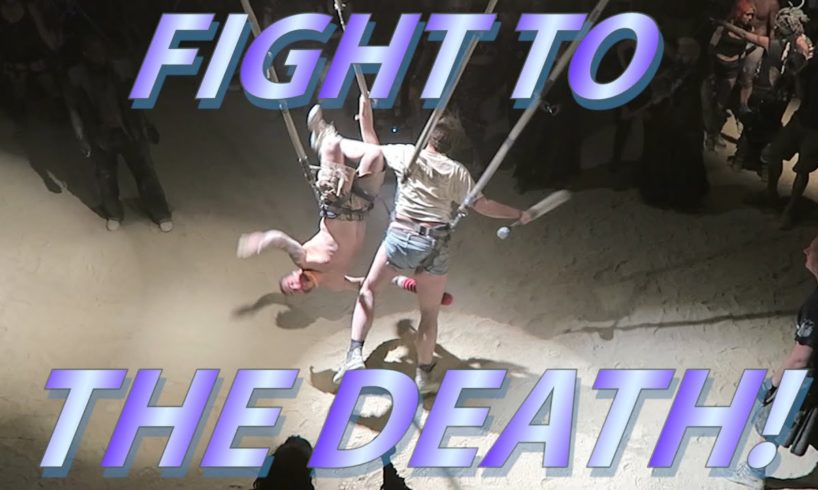 A FIGHT TO THE DEATH!