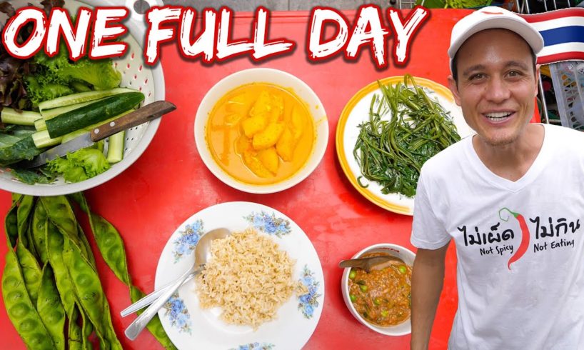 A Day In The Life of a Food Vlogger ?️ EVERYTHING I Eat in One Day at Home ?? Bangkok, Thailand!!