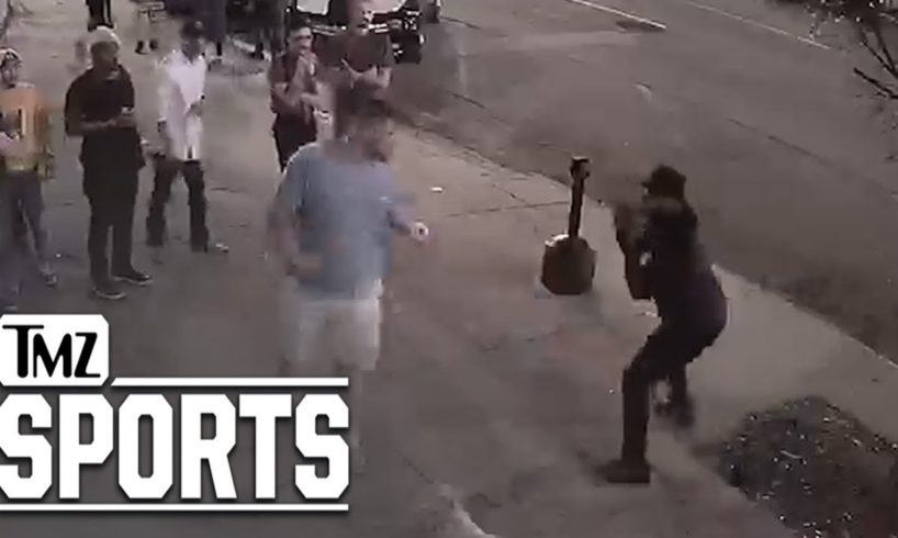 Carolina Panthers Lineman KO’d in Street Fight, Video Shows