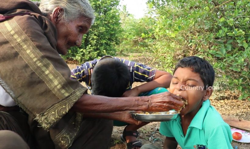 MY 105 Grandma cooking World best | EGG CURRY | Dhaba Style Anda Masala Recipe |Country foods