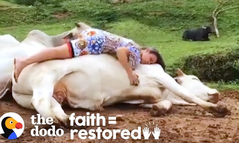 Rescued Animals Melt Into This Woman's Arms When She Sings To Them | The Dodo Faith = Restored