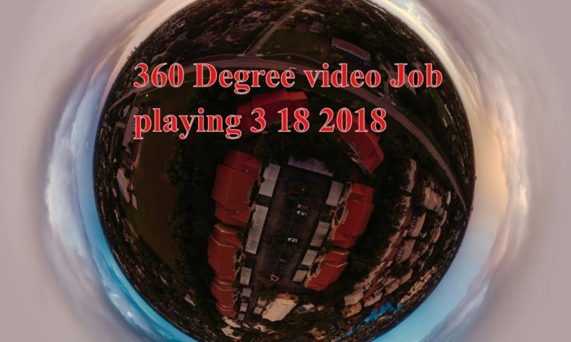 360 degree video Job playing 3 18 2018 l Cats and animals l Special effects