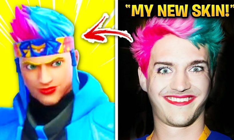 Fortnite YouTubers WHO GOT THEIR OWN SKIN! (Tfue, Ninja, World Cup)