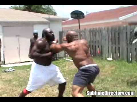 Kimbo Slice Street Fight