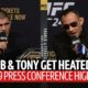 "I will eat you in street fight!" Khabib and Tony Ferguson's heated #UFC249 press conference!