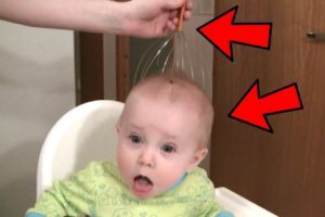 Cute Babies Reacting To Head Massager For The First Time Compilation || NEW
