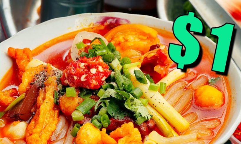 10 Street Foods UNDER $1 in Saigon, Vietnam!!! Street Food Dollar Menu 2!!