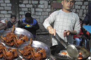12 Piece Fried Chicken @ 80 rs | Opposite Nepal House Ranchi | Indian Street Food