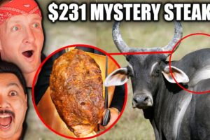 $2 Steak VS $231 Steak!! The Cow Part You've NEVER SEEN Before!!