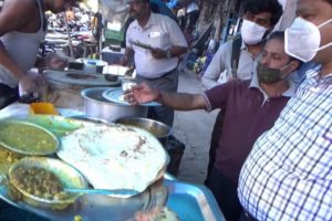 2 Tandoori Roti & 2 Vegetable 30 Rs Plate | Best Indian Street Food