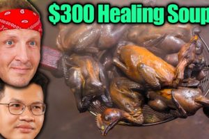 $5 Healing Soup VS $300 Healing Soup!! Rare Traditional Foods of Asia!!
