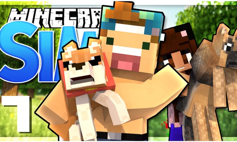 ADOPTING THE CUTEST DOGS! | EP 7 | SimsCraft (Minecraft Youtuber Server)