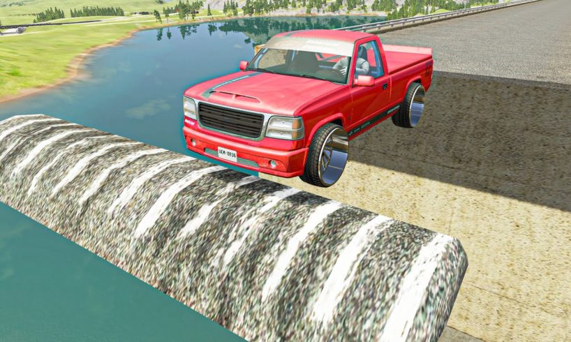 Air Speed Bumps Crashes #19 BeamNG Drive Random Cars Crashes & Fails Compilation - 200+ km/h